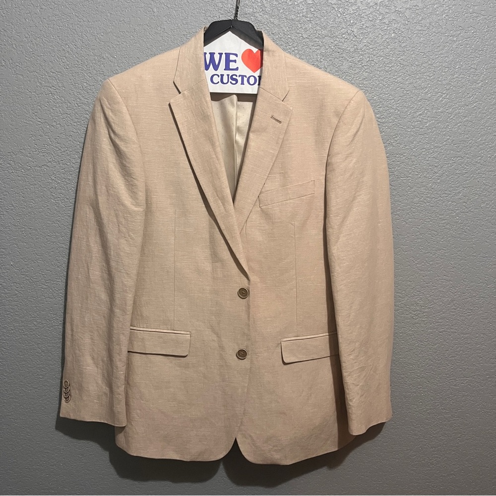 Tommy Hilfiger Men’s Linen Sport Coat - Tan